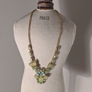 F21 Green Statement Necklace
